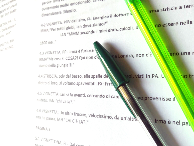 Scrittura Creativa (base, secondo e terzo livello)