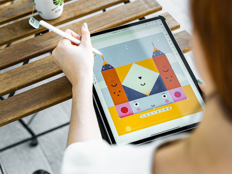 ILLUSTRAZIONE VETTORIALE PER MAGAZINE