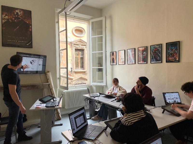 Corso annuale di Digital Painting for Entertainment and Videogame