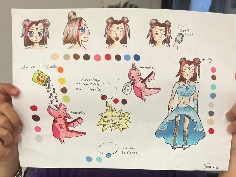 Manga Estivo per bambini e ragazzi