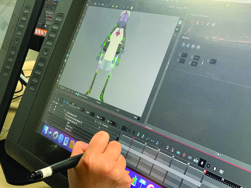 CUT OUT Animation