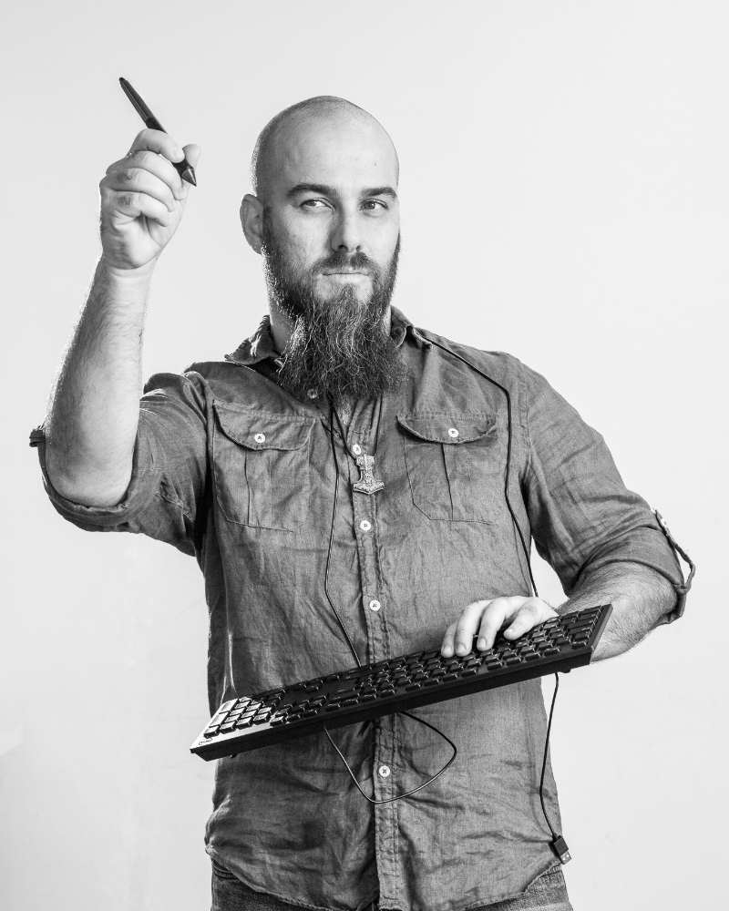 Massimo Porcella, docente di Concept artist
