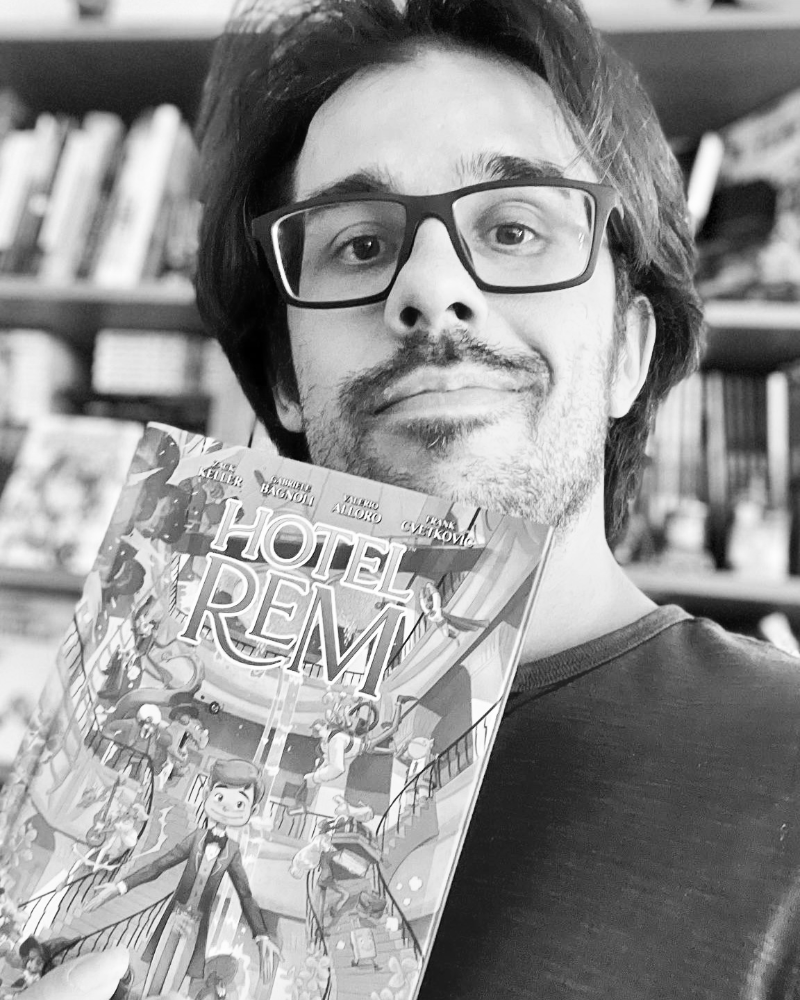 Valerio Alloro, docente di Fumettista