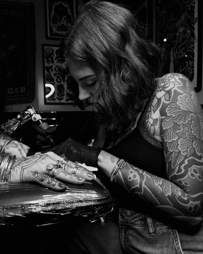 Claudia  Bellinghieri, docente di Tatuatrice