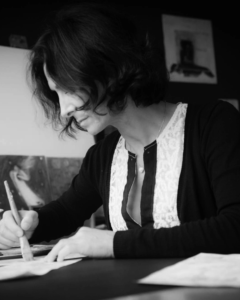 Emanuela Orciari, docente di Illustratrice