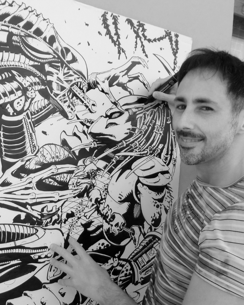 Vincenzo Cucca, docente di Fumettista