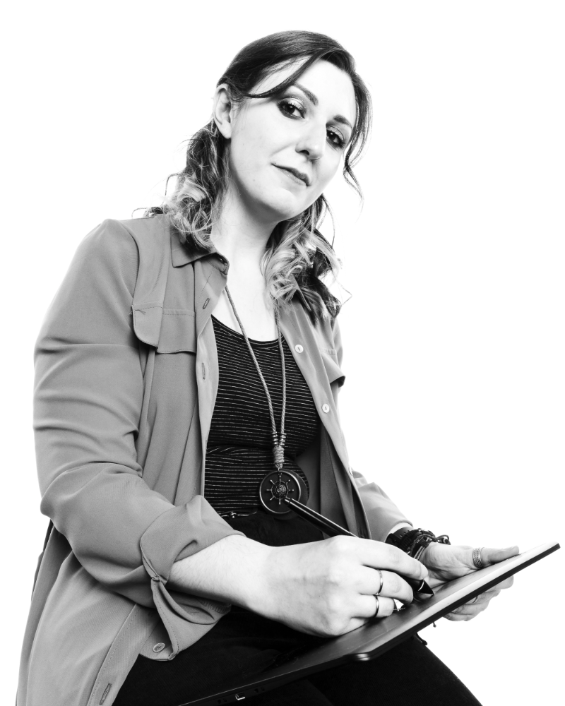 Elisa Serio, docente di Illustratrice