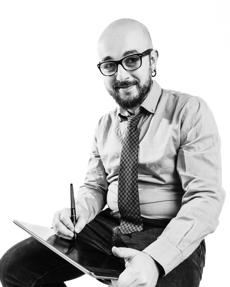 Andrea Dotta, docente di  fumettista - illustratore - saggista
