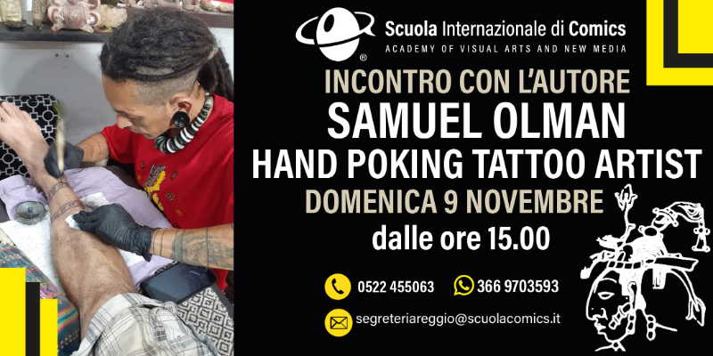 Incontro con l' Autore - Tattoo Artist Samuel Olman 